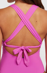 Annie Swimsuit Women - Electric Fuschia