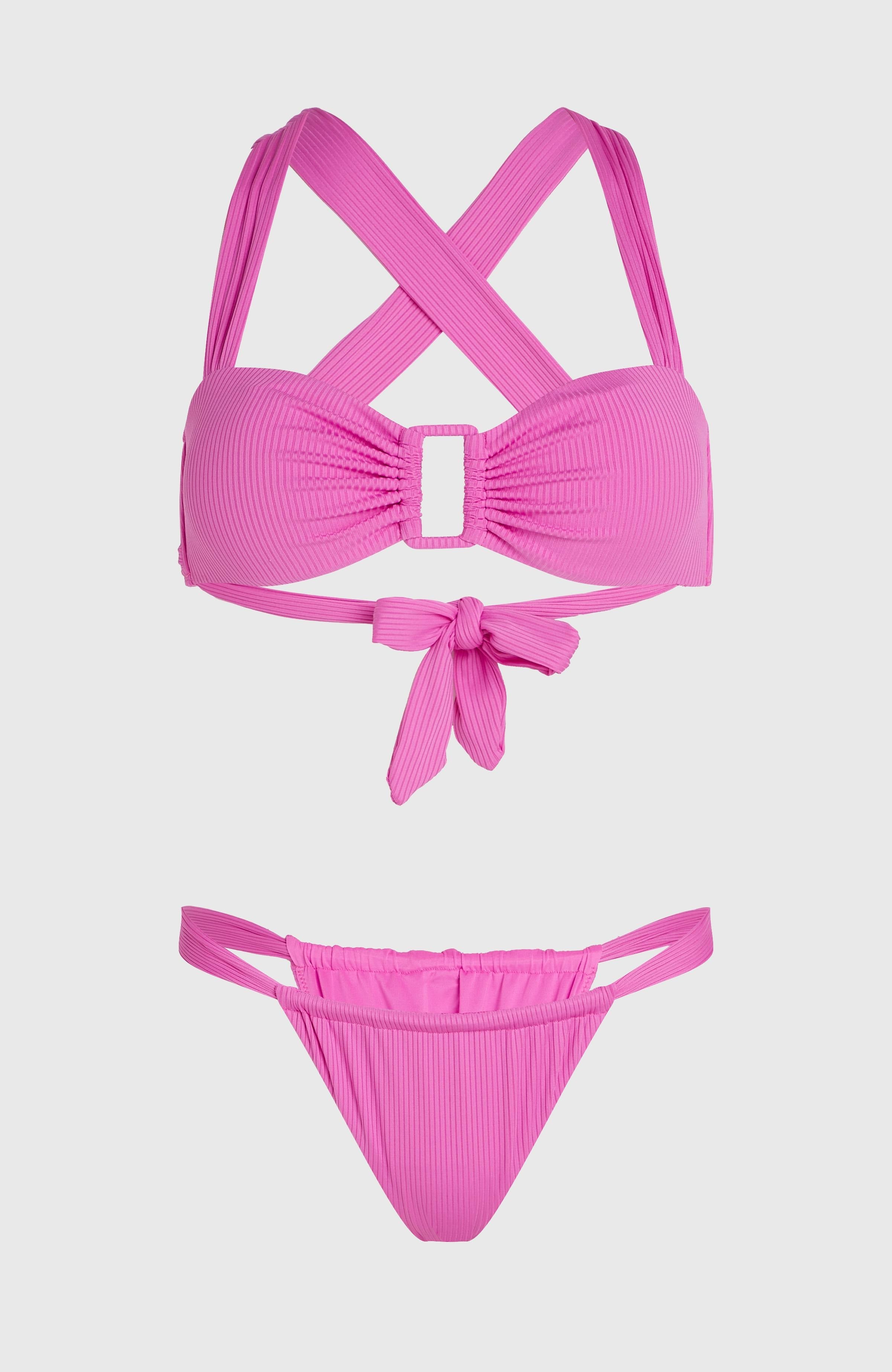 Annie Bikini Set Women - Electric Fuschia
