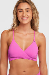 Baay Bikini Top Women - Electric Fuschia