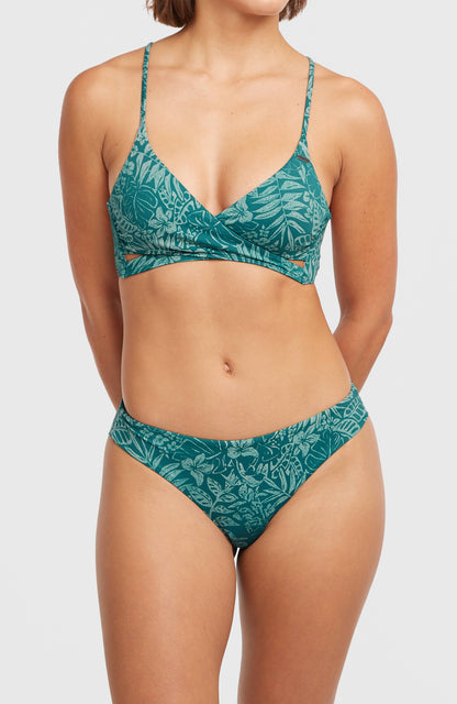 Maoi Bikini Bottoms Women - Green Island Sky