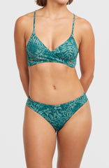 Maoi Bikini Bottoms Women - Green Island Sky