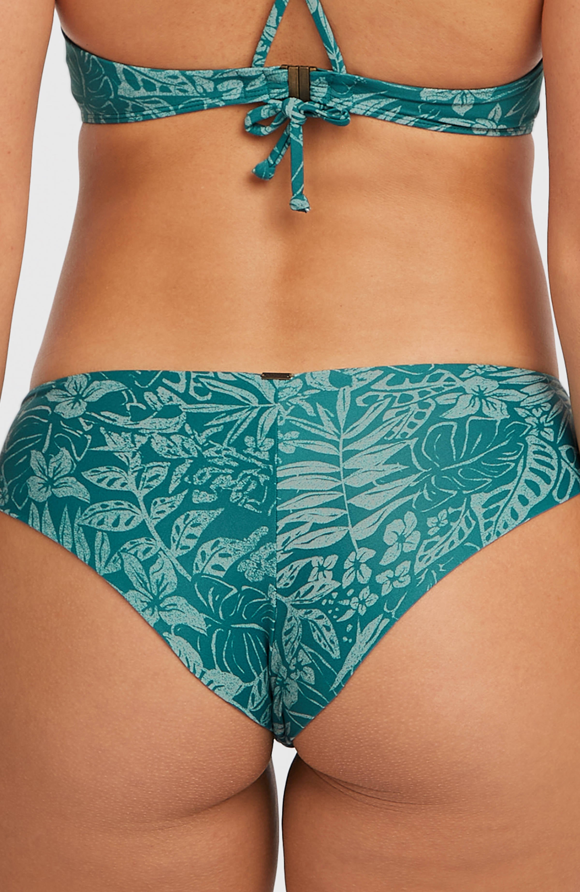 Maoi Bikini Bottoms Women - Green Island Sky