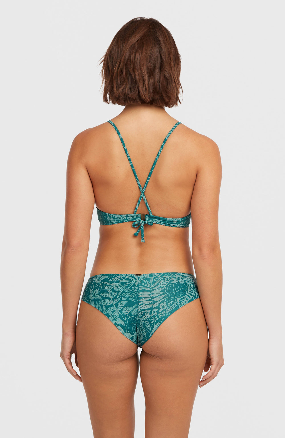 Maoi Bikini Bottoms Women - Green Island Sky