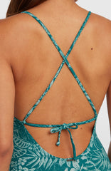 Jaida Swimsuit Women - Green Island Sky