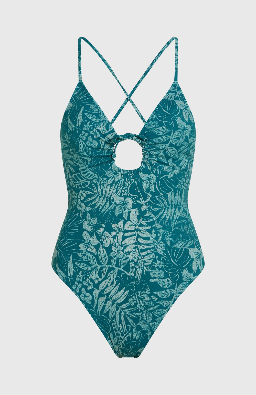 Jaida Swimsuit Women - Green Island Sky