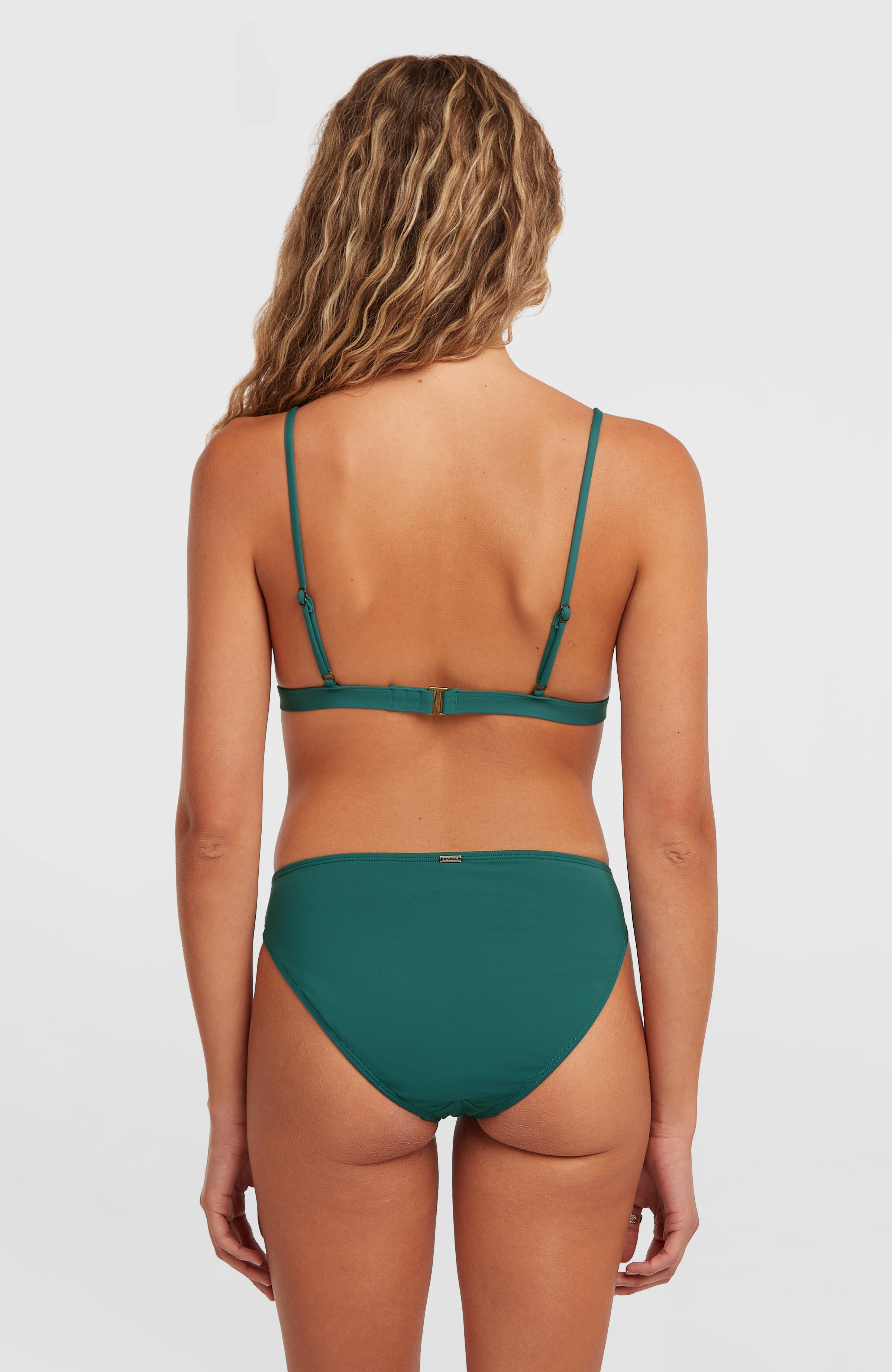 Seaside Tri Bikini Top Women - Botanical Heat