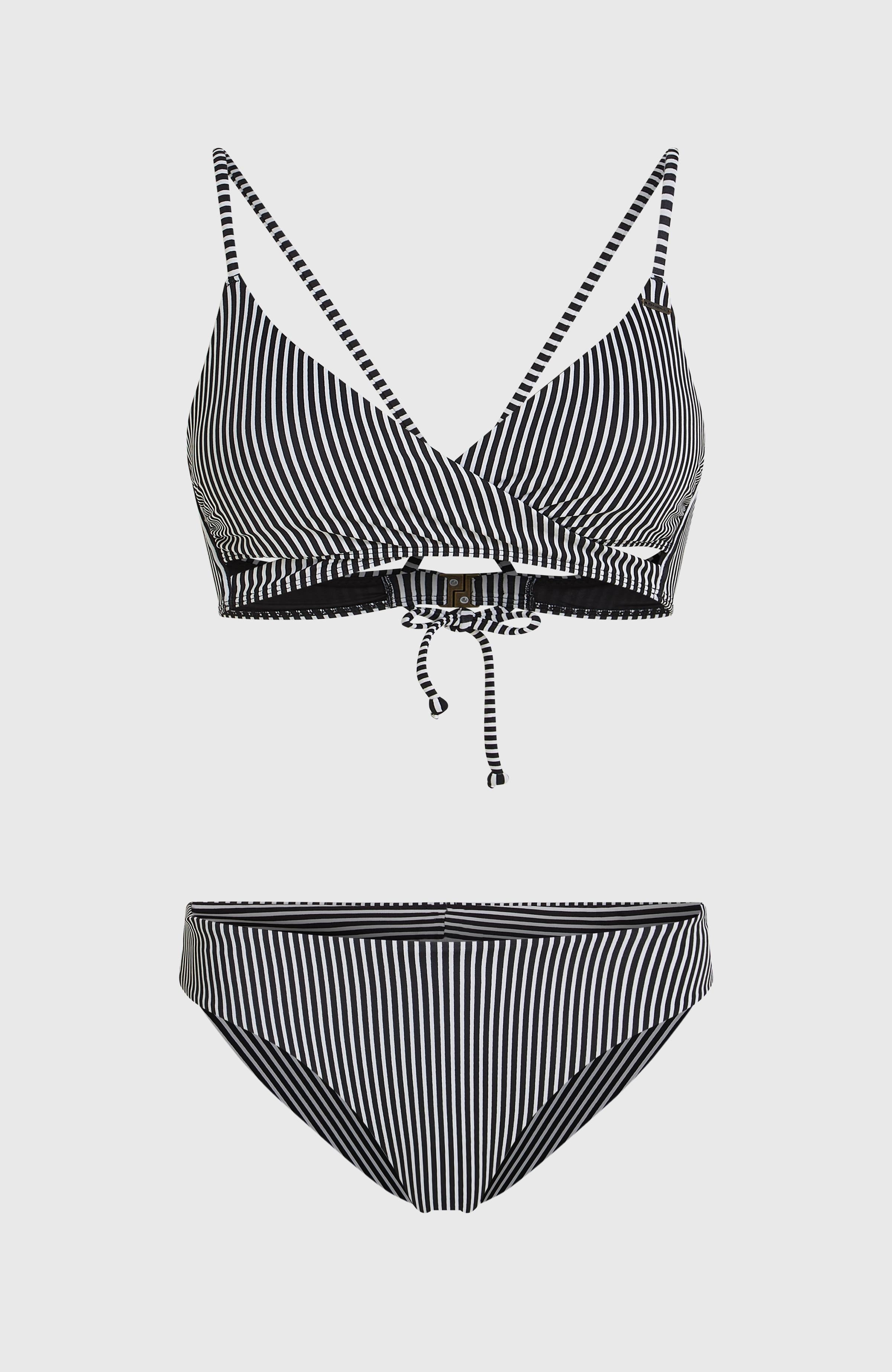 Essentials Baay Maoi Bikini Set Women - Black Micro Stripe