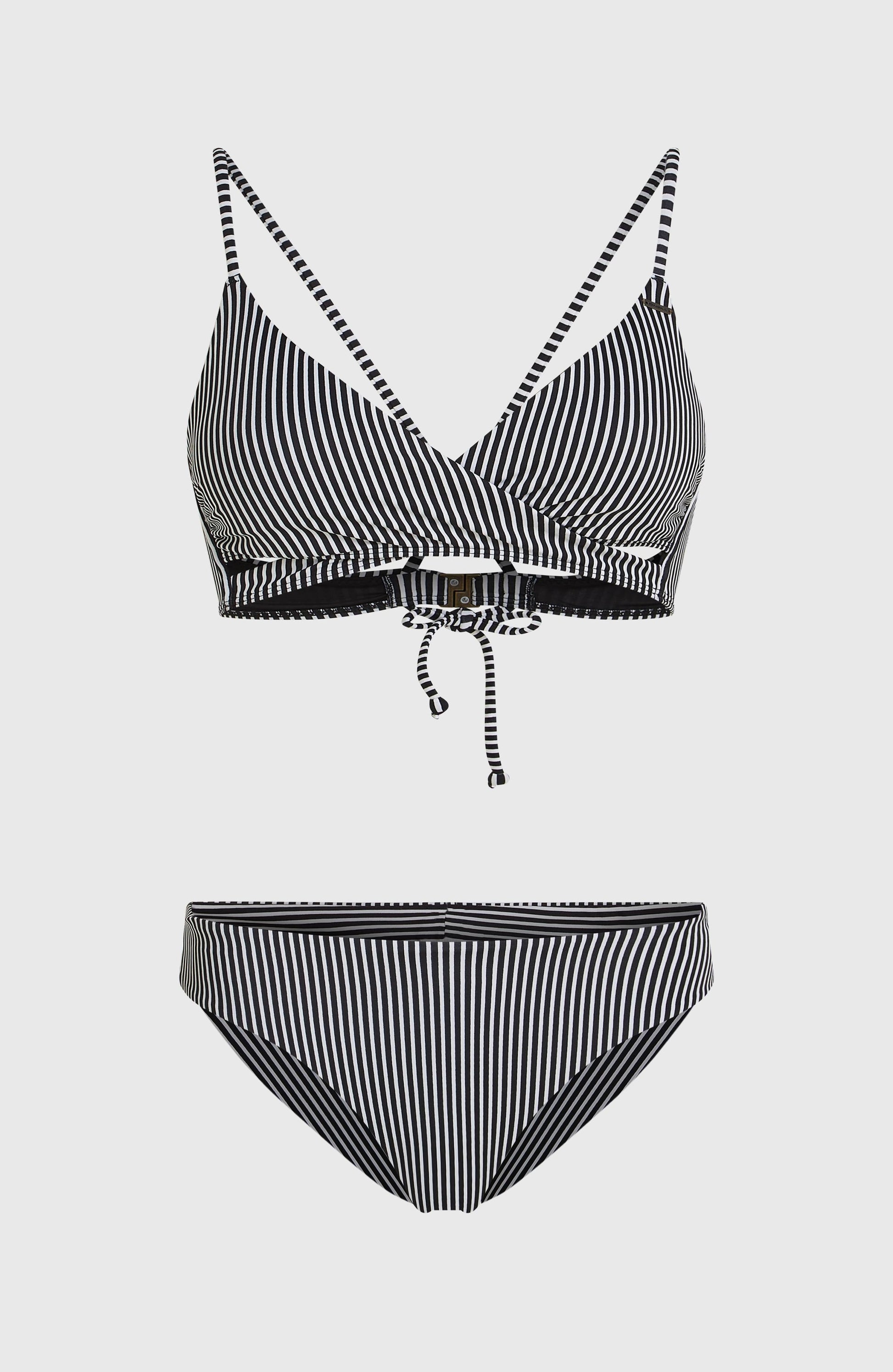 Essentials Baay Maoi Bikini Set Women - Black Micro Stripe