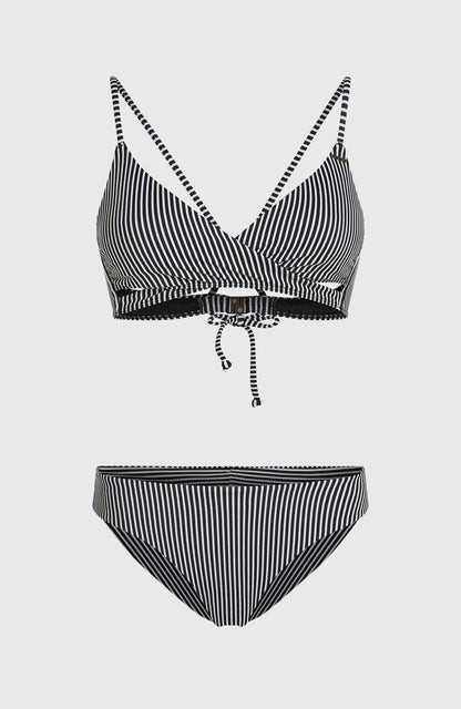 Essentials Baay Maoi Bikini Set Women - Black Micro Stripe