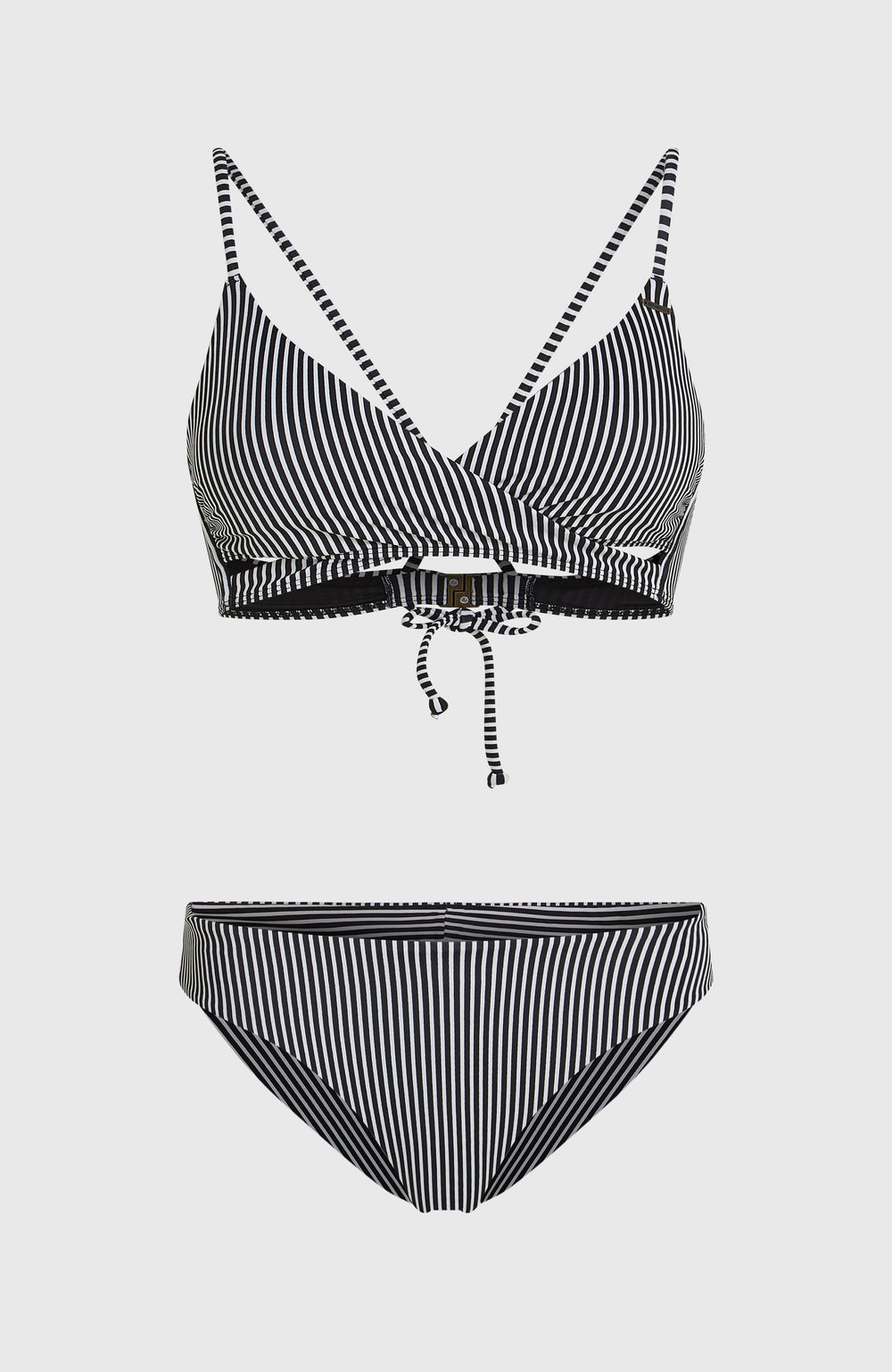 Essentials Baay Maoi Bikini Set Women - Black Micro Stripe