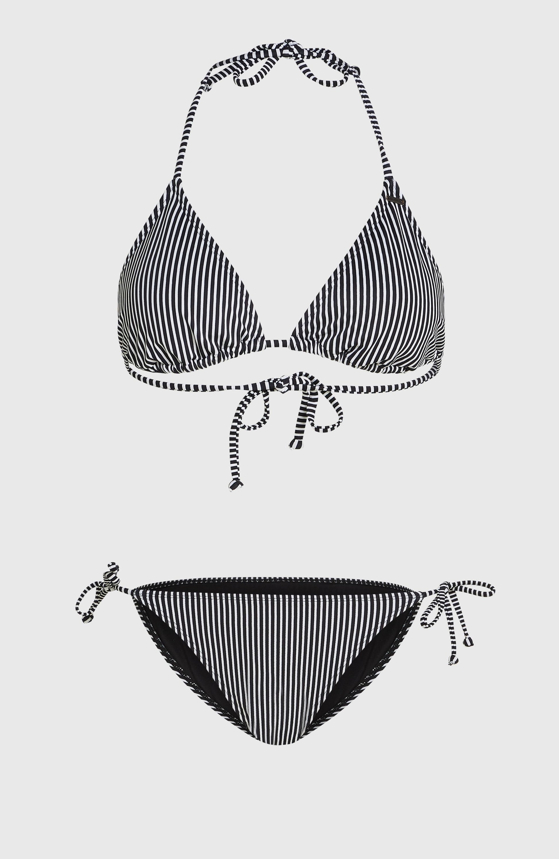 Essentials Capri - Bondey Bikini Set Women - Black Micro Stripe