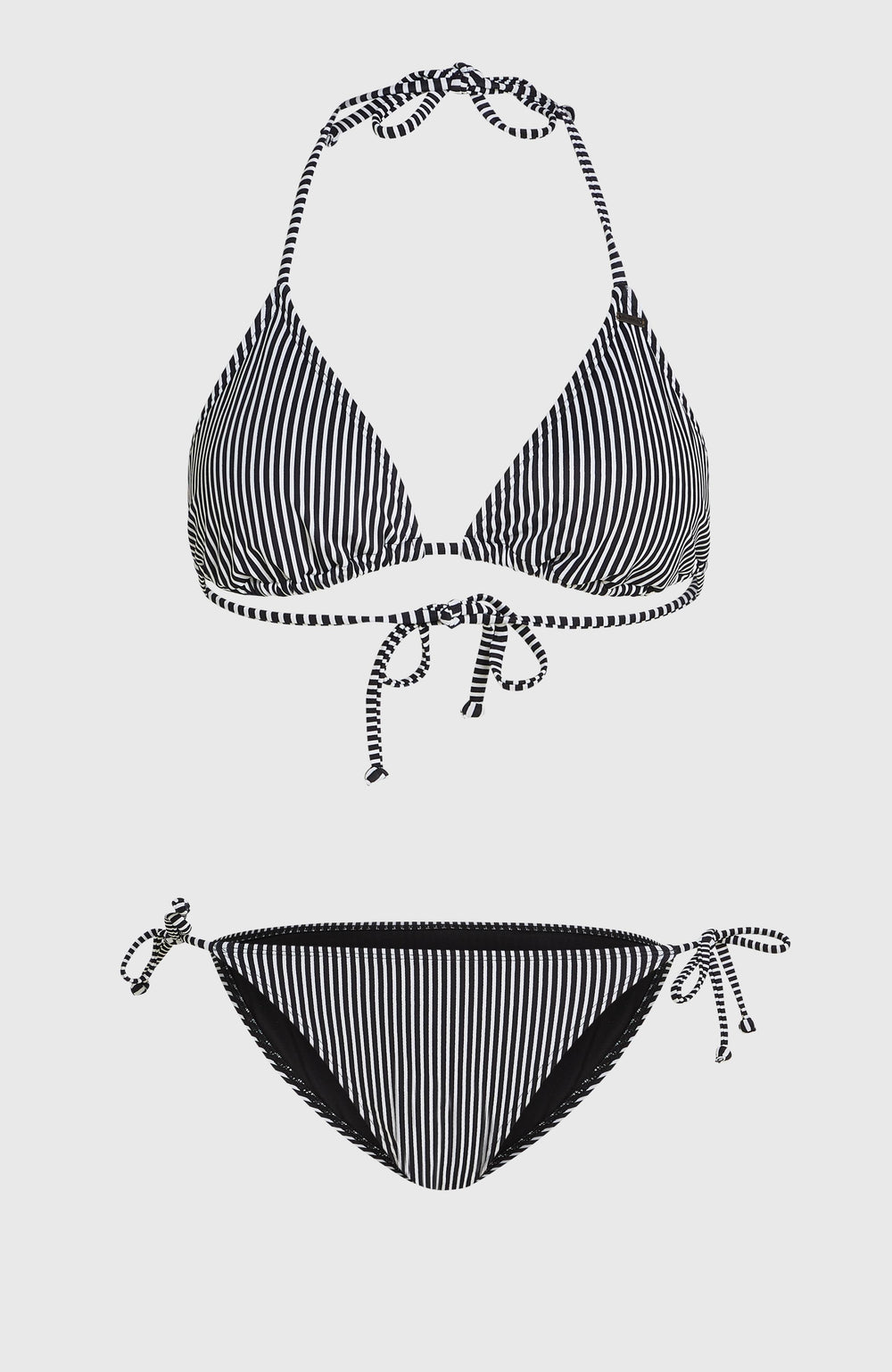 Essentials Capri - Bondey Bikini Set Women - Black Micro Stripe