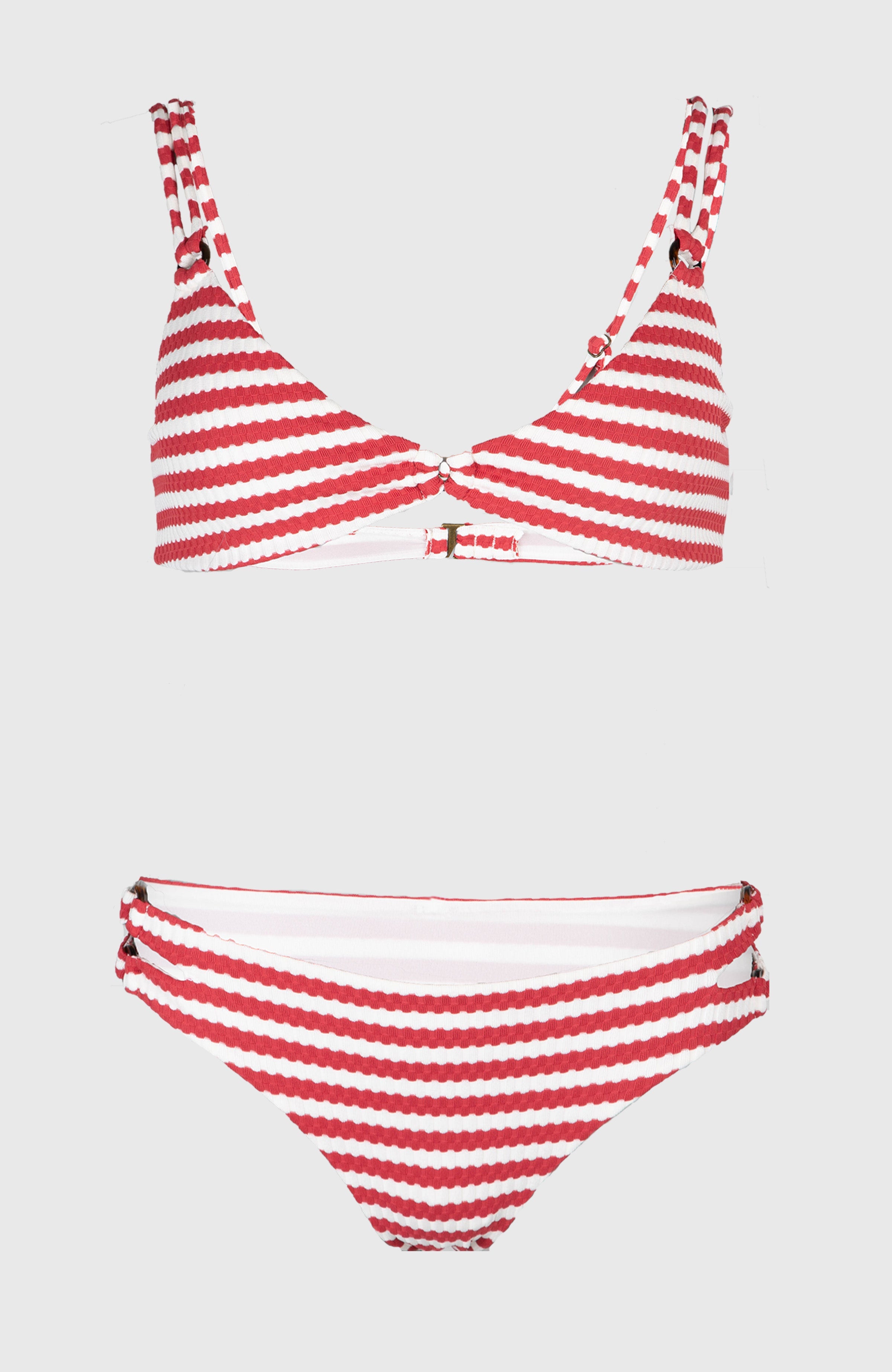 O'Riginals Bikini Set Women - White/Red Originals Stripe