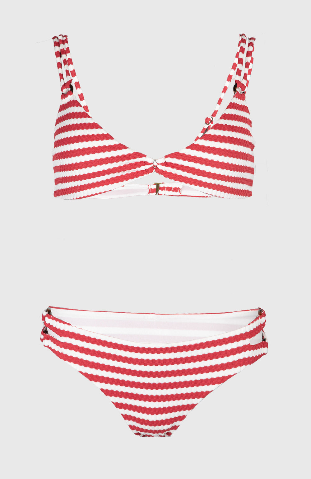 O'Riginals Bikini Set Women - White/Red Originals Stripe