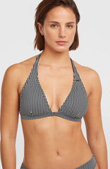 Essentials Marga Cruz Bikini Set Women - Black Micro Stripe