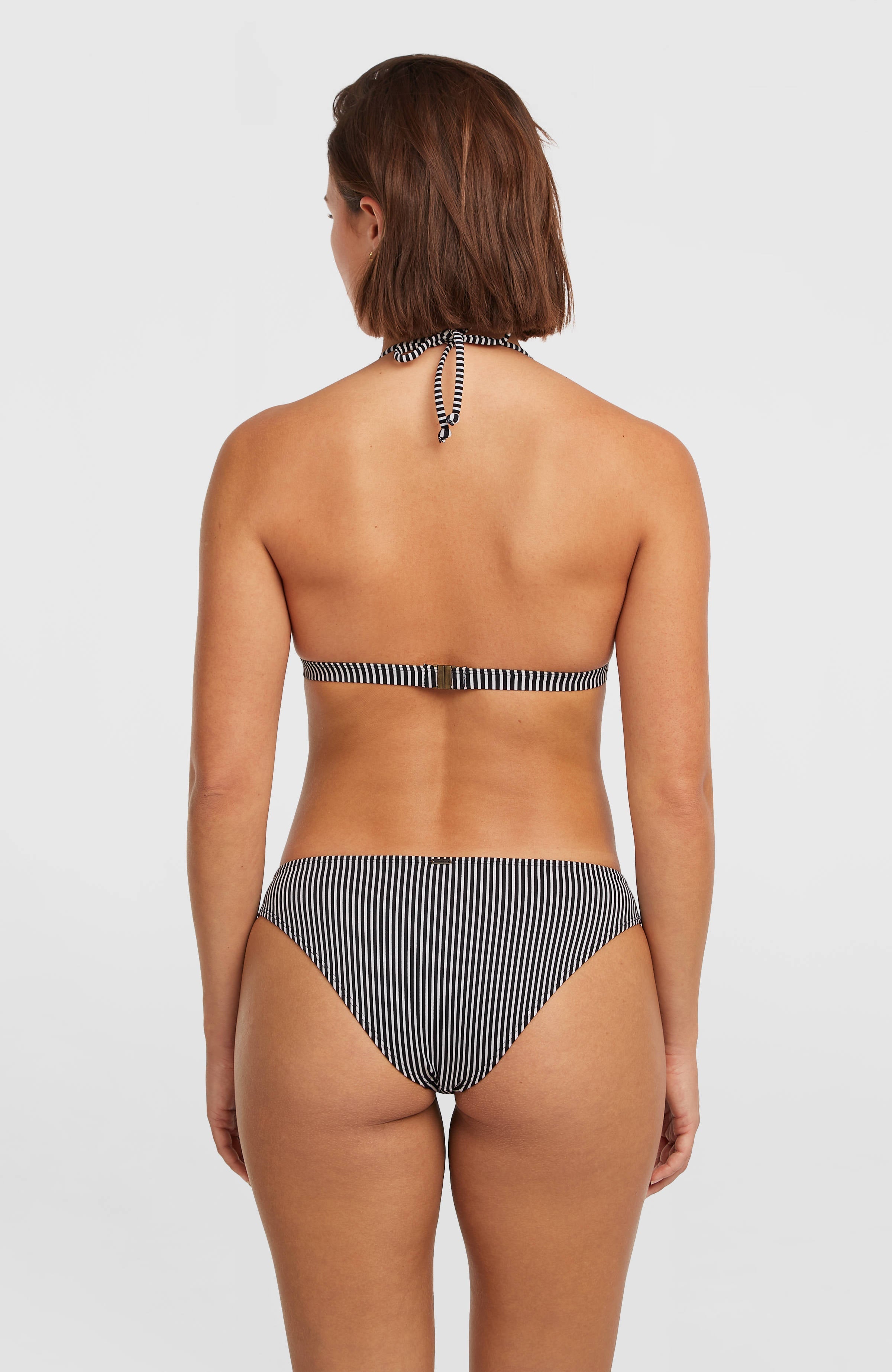 Essentials Marga Cruz Bikini Set Women - Black Micro Stripe