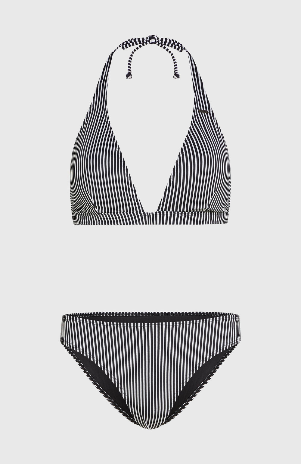 Essentials Marga Cruz Bikini Set Women - Black Micro Stripe