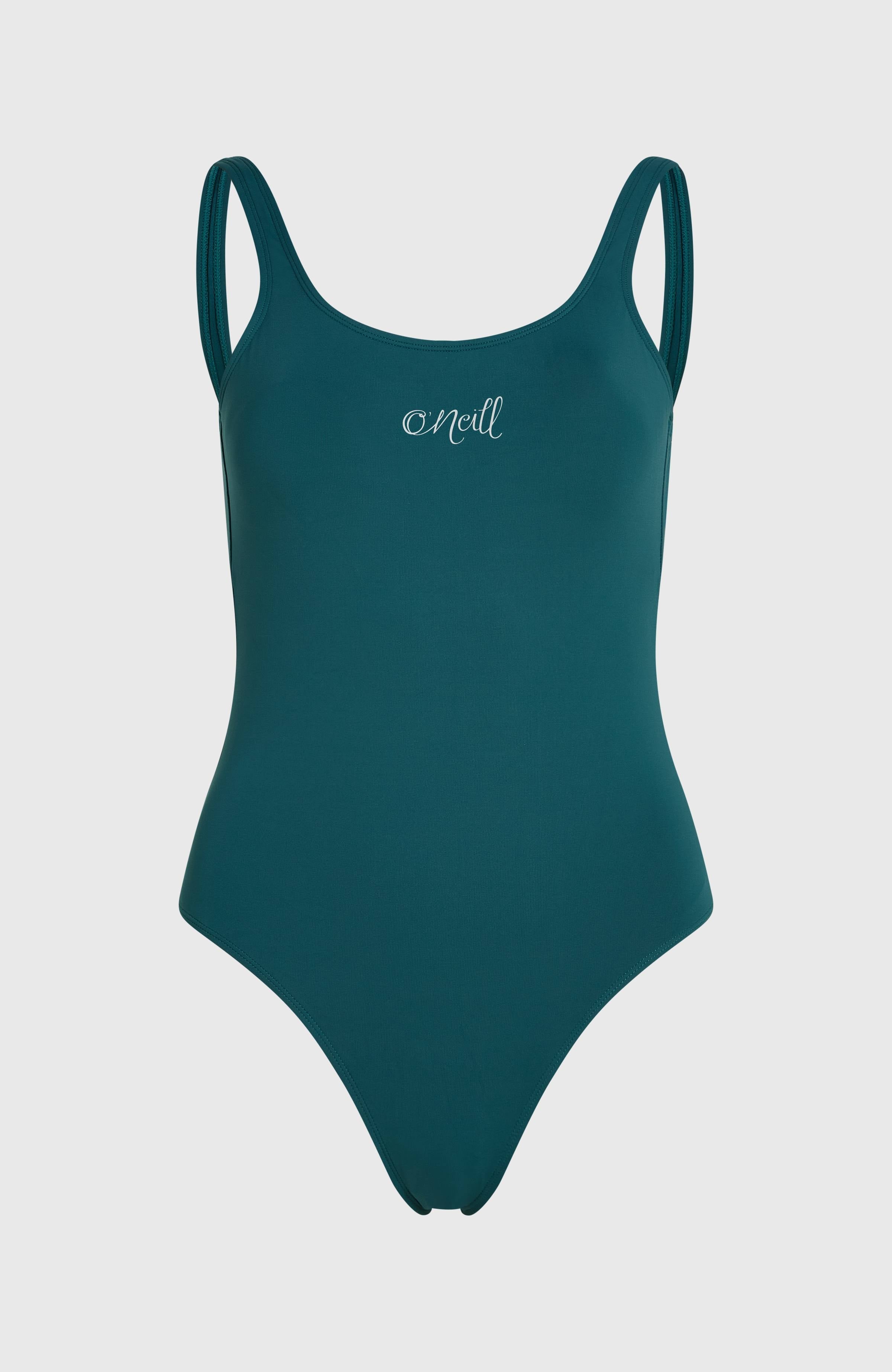 Essentials Script Swimsuit Women - Botanical Heat