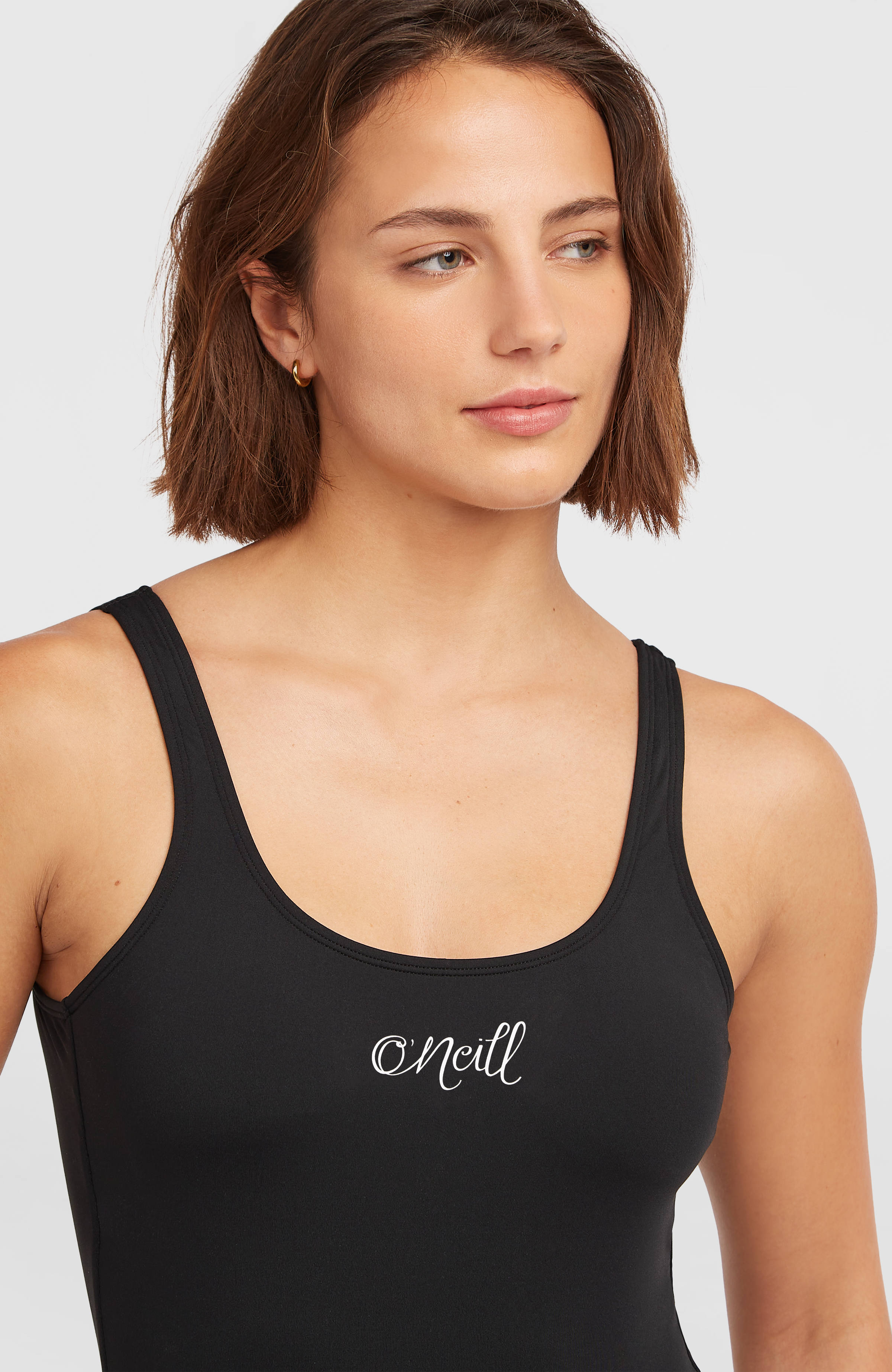 Essentials Script Swimsuit Women - Black Out
