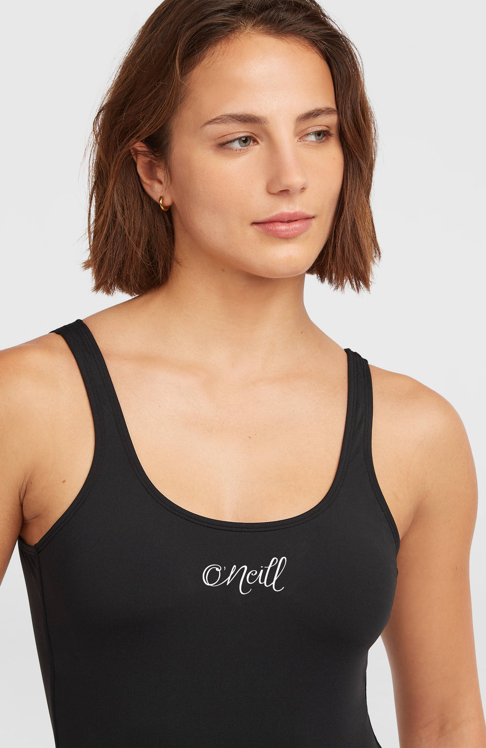 Essentials Script Swimsuit Women - Black Out