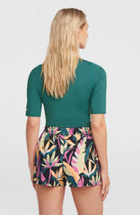 Essentials 12'' All-Over Print Swimshorts Women - Black Wmns Tropicana