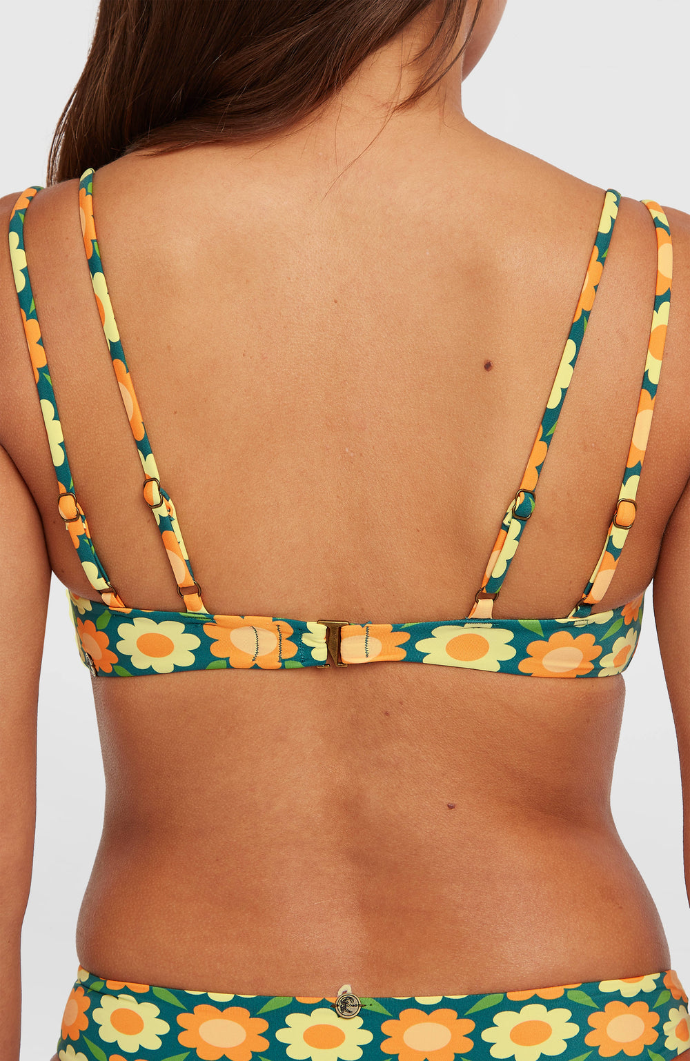 O'Riginals Bikini Set Women - Green Retro Flower