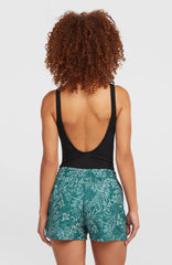 Essentials 12'' All-Over Print Swimshorts Women - Green Island Sky