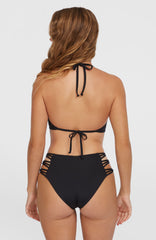 Boulders Strappy Sides Bikini Bottoms Women - Black Out