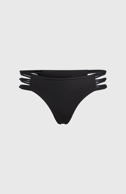 Boulders Strappy Sides Bikini Bottoms Women - Black Out