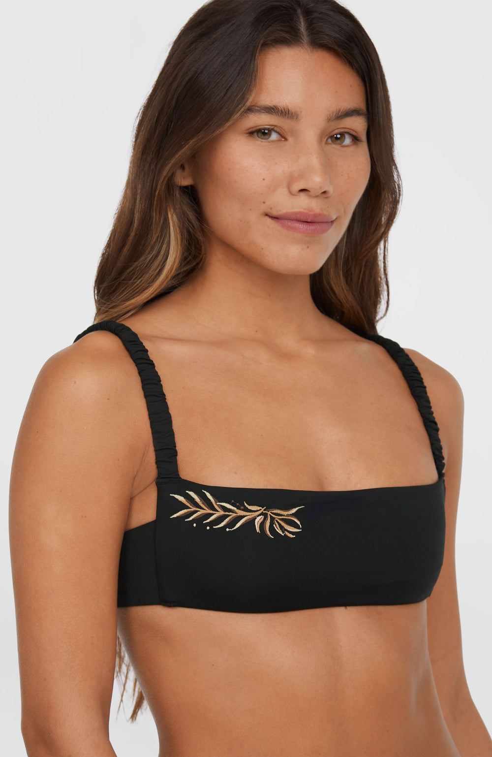 Bundoran Flamenco Embroidery Bikini Set Women - Black Out