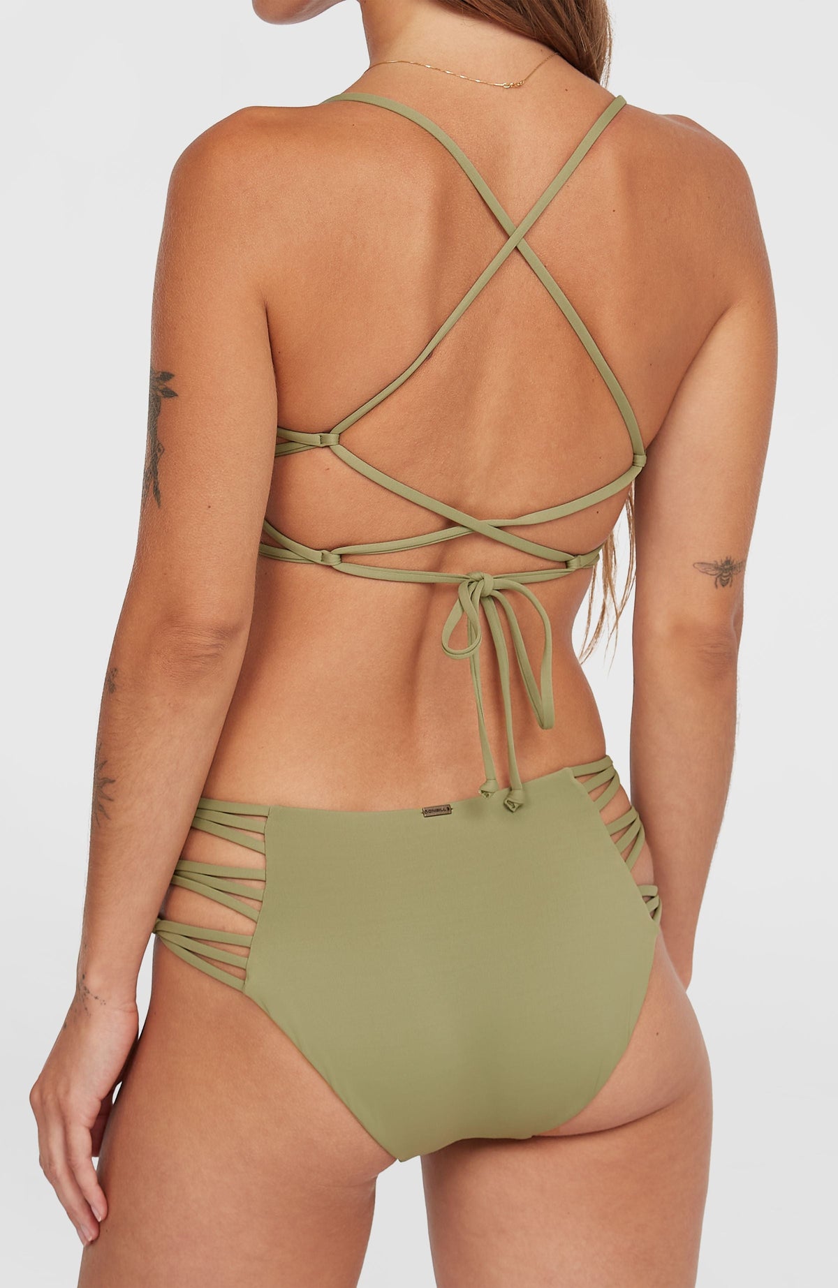 Boulders Strappy Sides Bikini Bottoms Women - Avery Fern