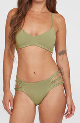 Boulders Strappy Sides Bikini Bottoms Women - Avery Fern