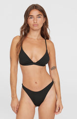 Seaside Tri Bikini Top Women - Black Out