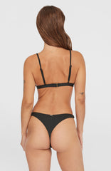 Seaside Tri Bikini Top Women - Black Out