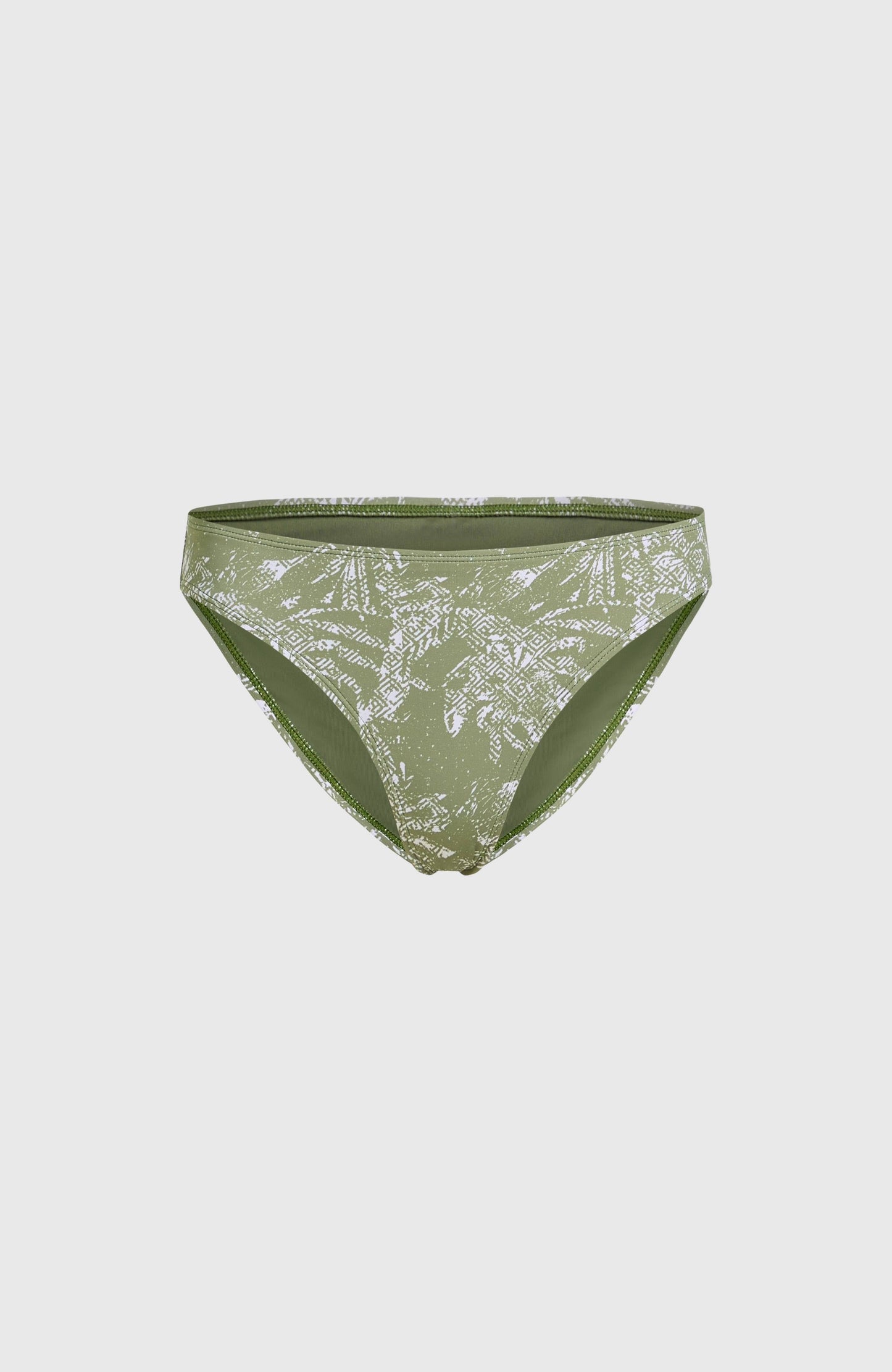 Rita Bikini Bottoms Women - Green Textured Jungle