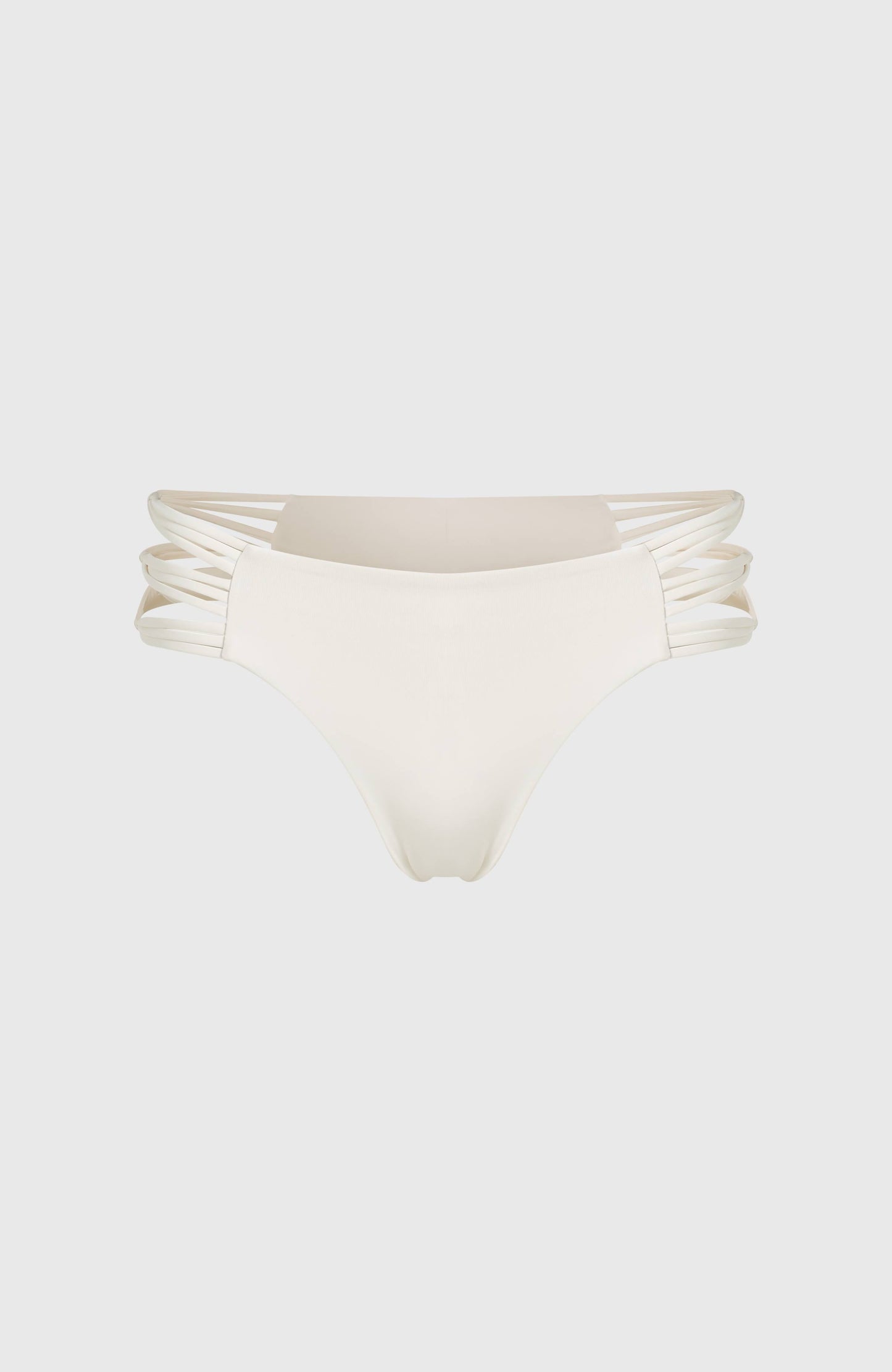 Boulders Strappy Sides Bikini Bottoms Women - Snow White
