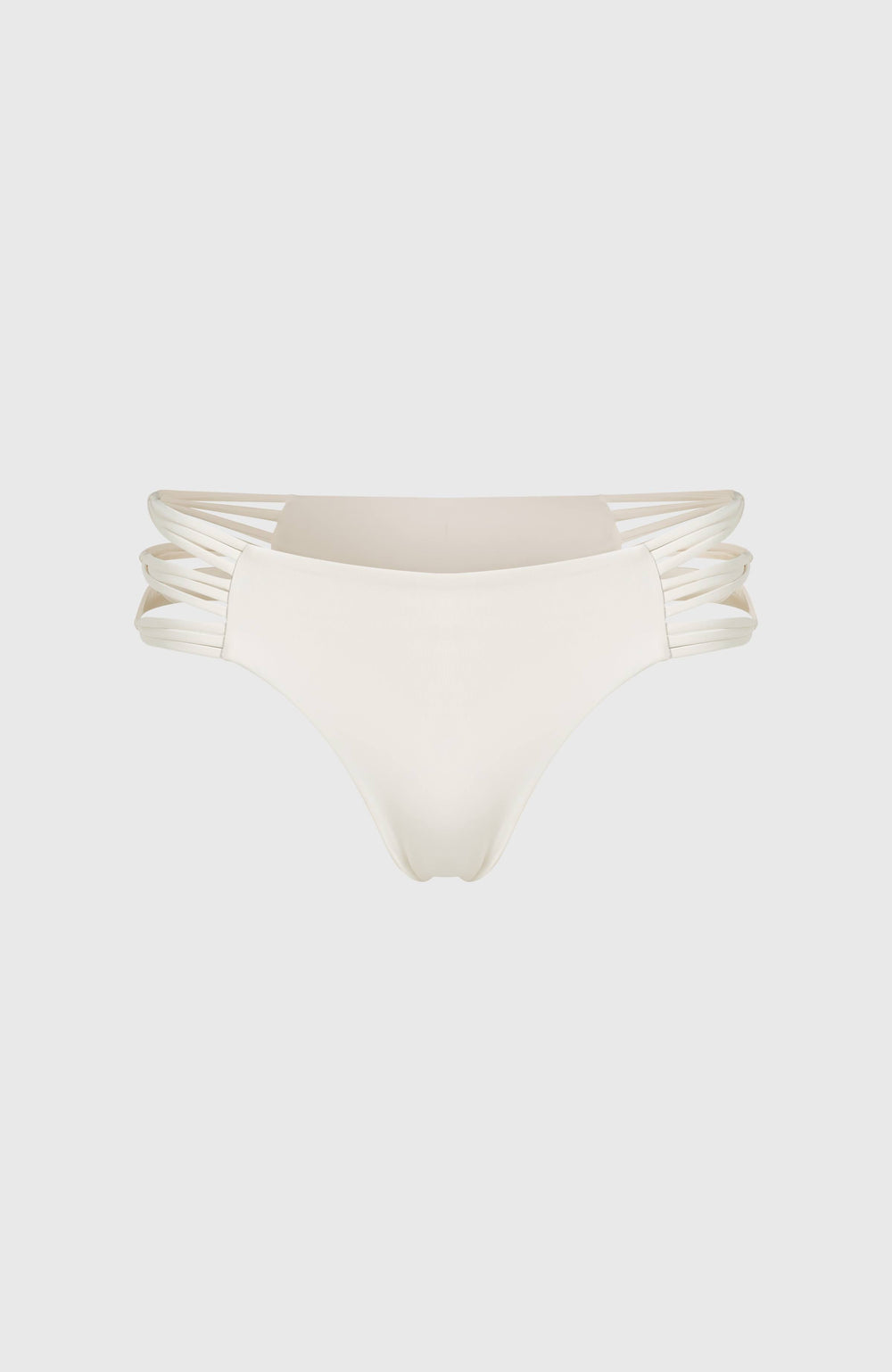 Boulders Strappy Sides Bikini Bottoms Women - Snow White