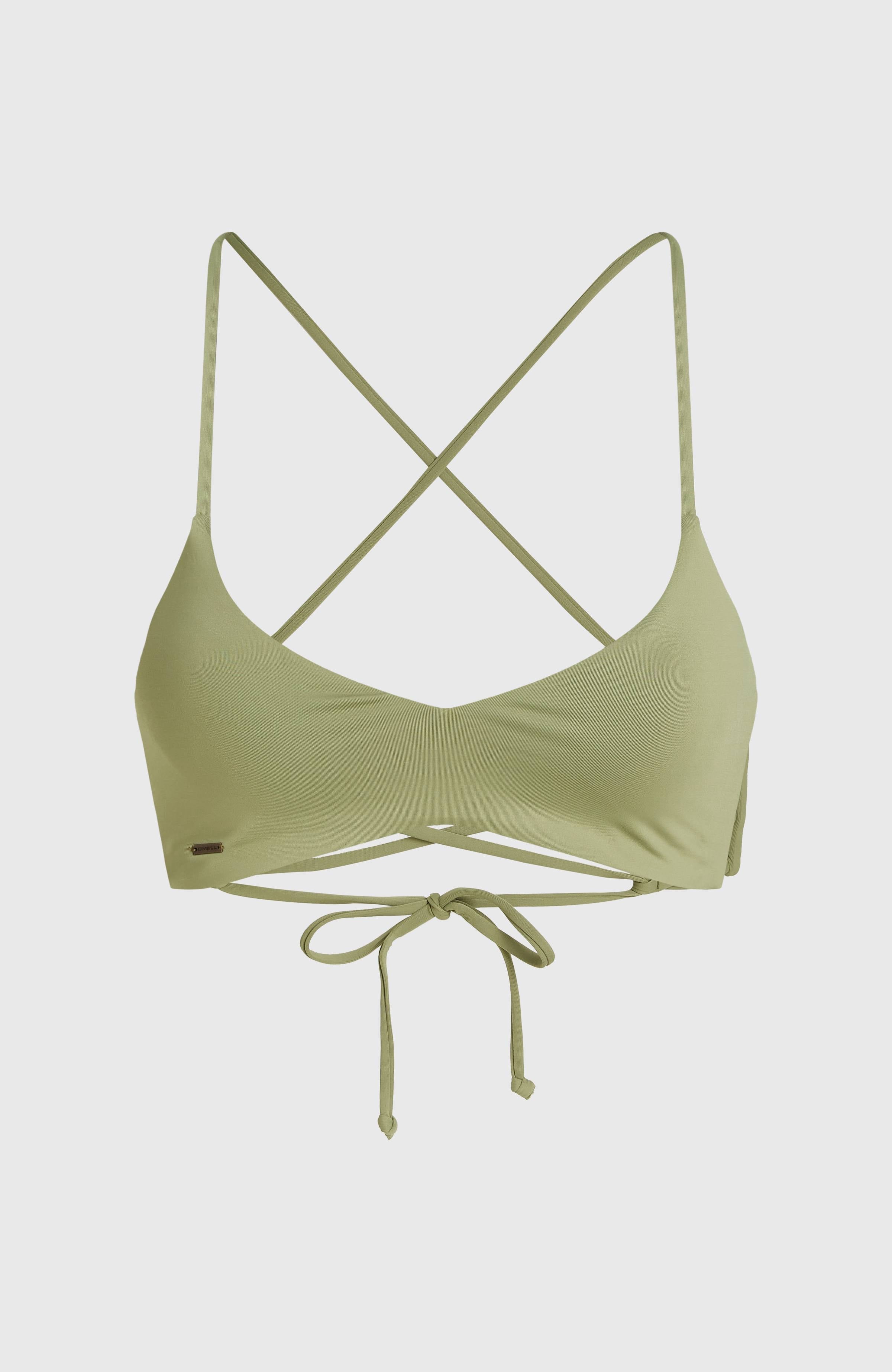 Huntington Bralette Bikini Top Women - Avery Fern