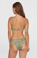 Pismo Flamenco Bikini Set Women - Green Textured Jungle