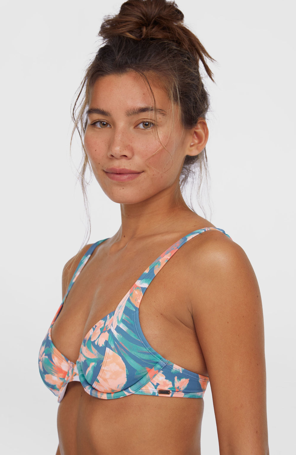Saltwater Elsie Rita Bikini Set Women - Blue Painted Tropics