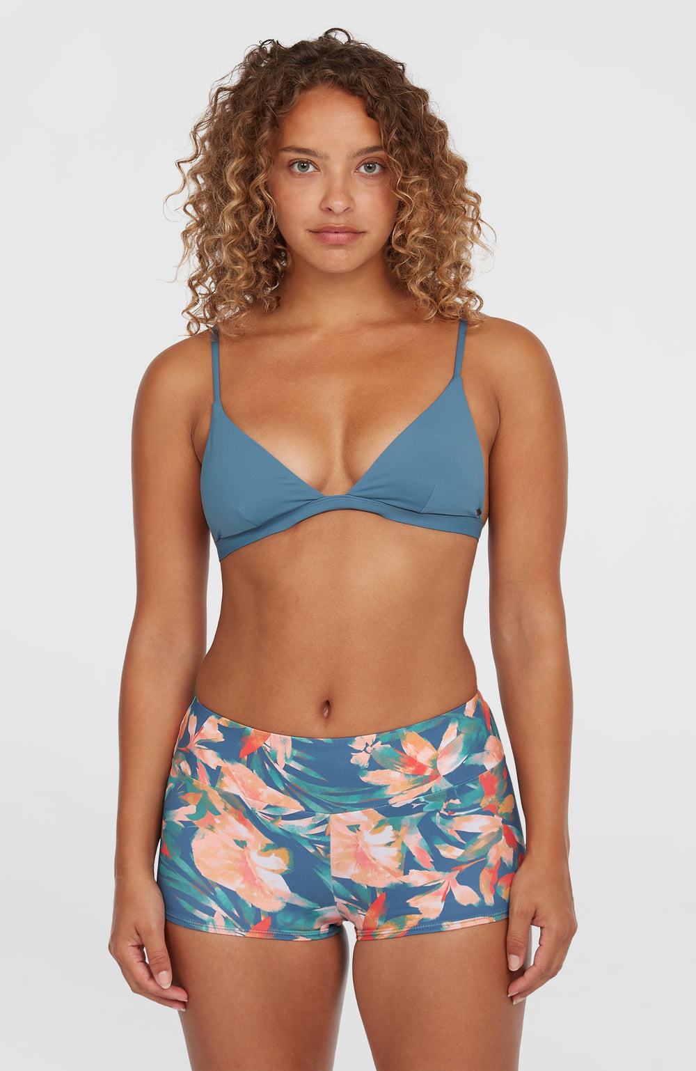 Grenada Bikini Bottoms Women - Blue Painted Tropics