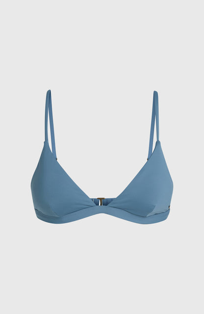 Seaside Tri Bikini Top Women - Copen Blue