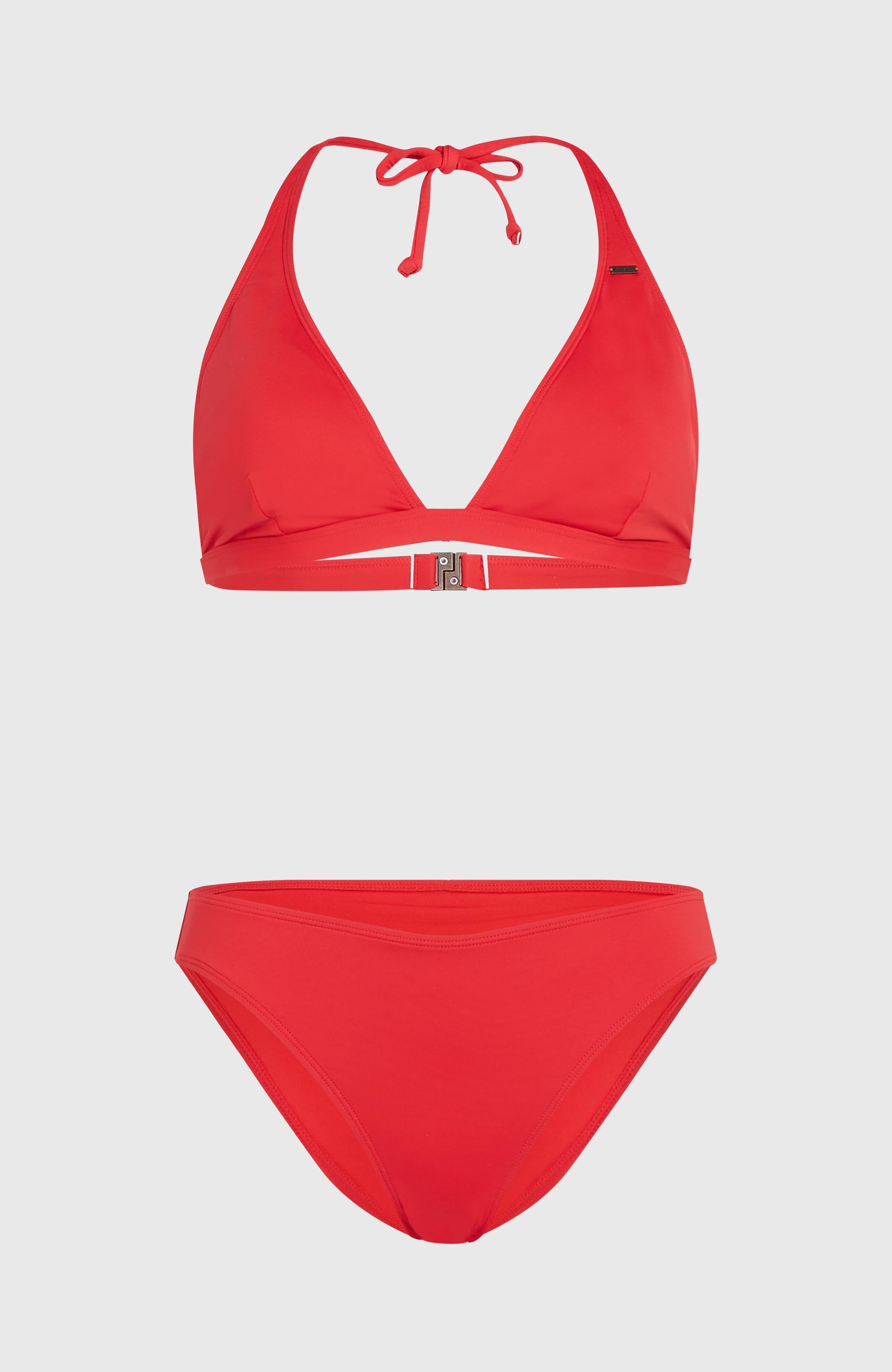 Essentials Maria Cruz Bikini Set Women - Red Coat