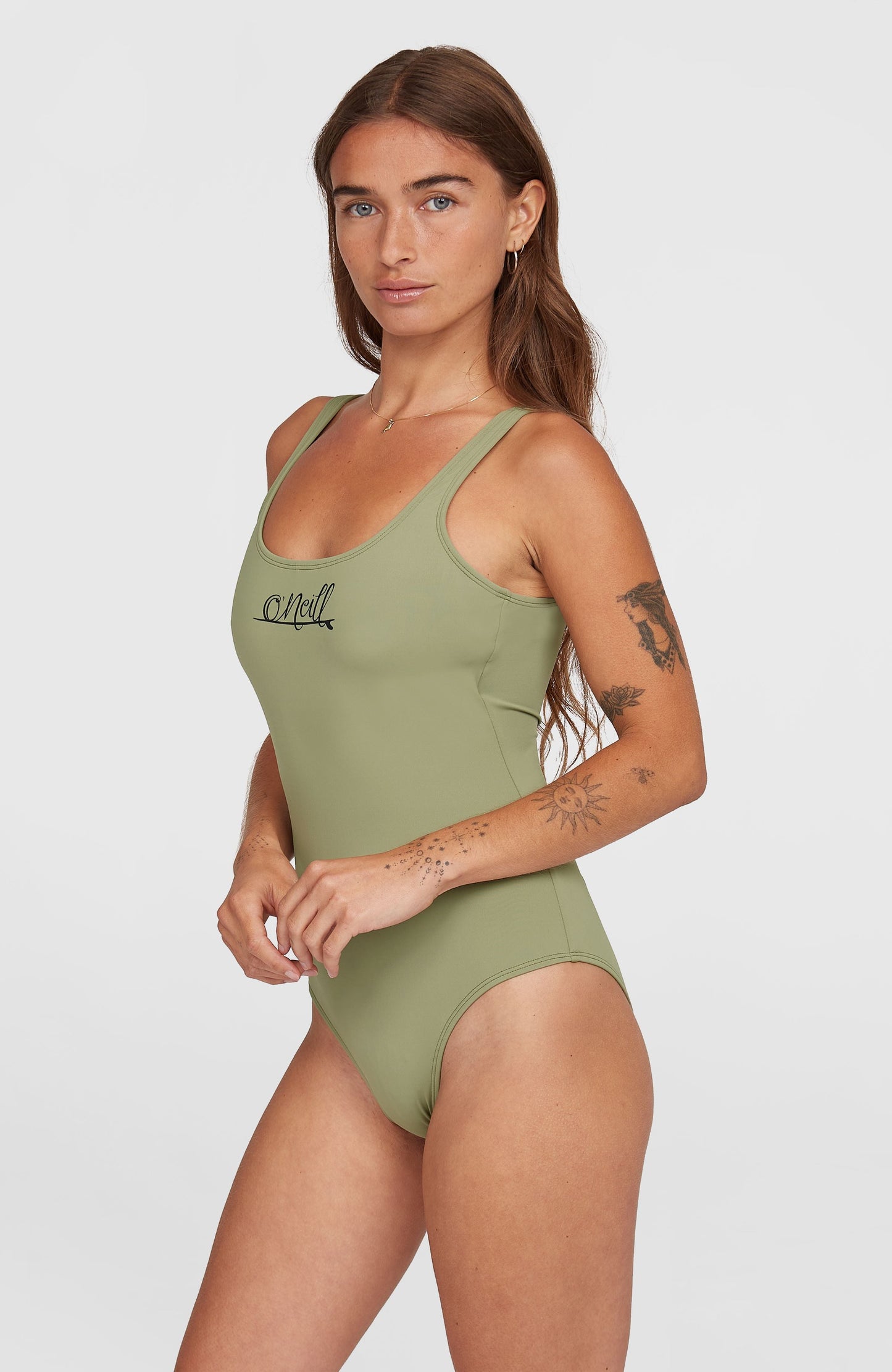 Essentials Script Swimsuit Women - Avery Fern