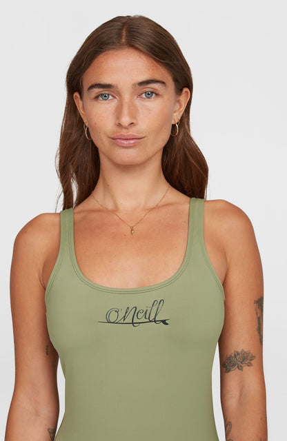 Essentials Script Swimsuit Women - Avery Fern