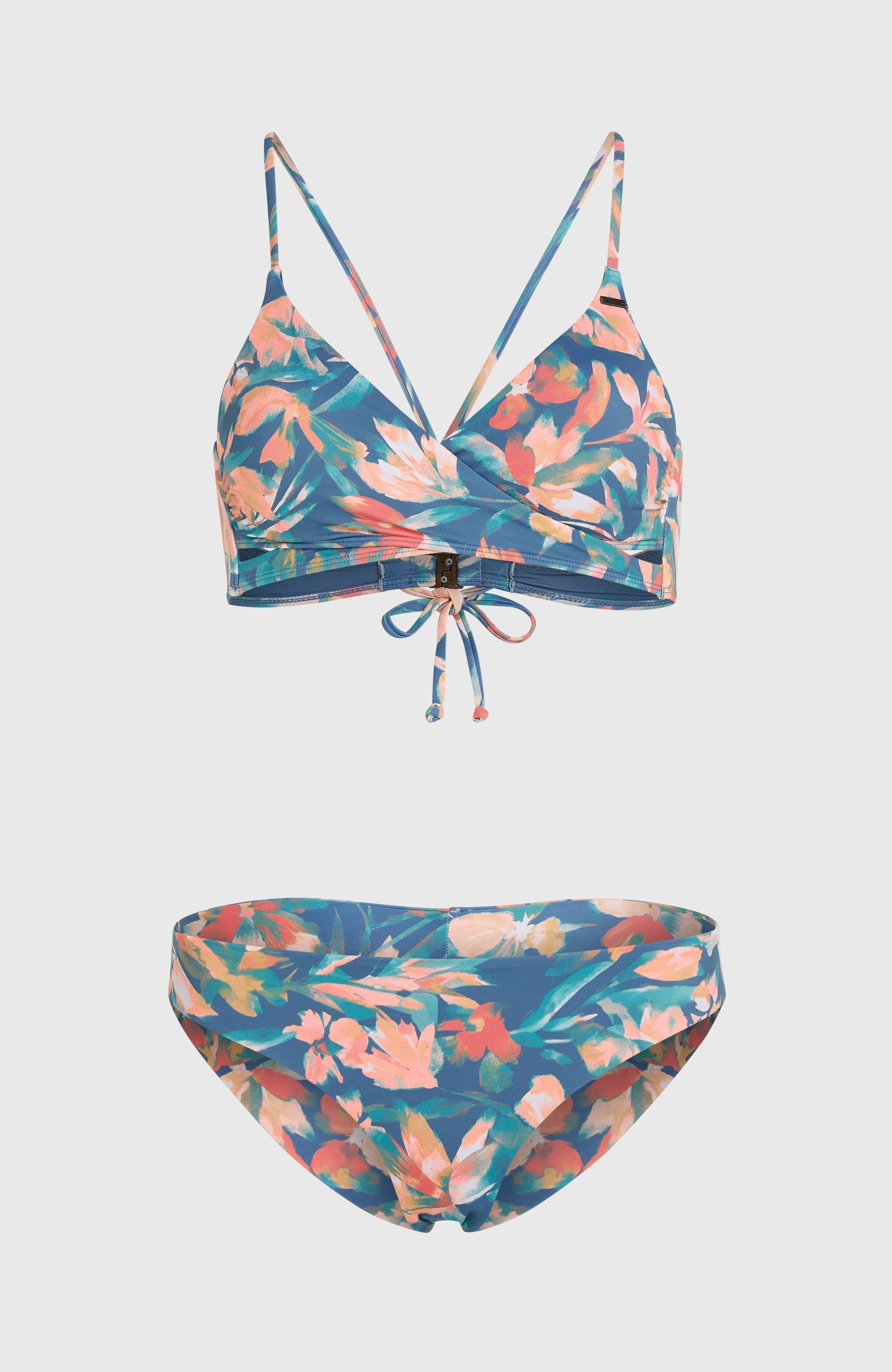 Essentials Baay Maoi Bikini Set Women - Blue Painted Tropics