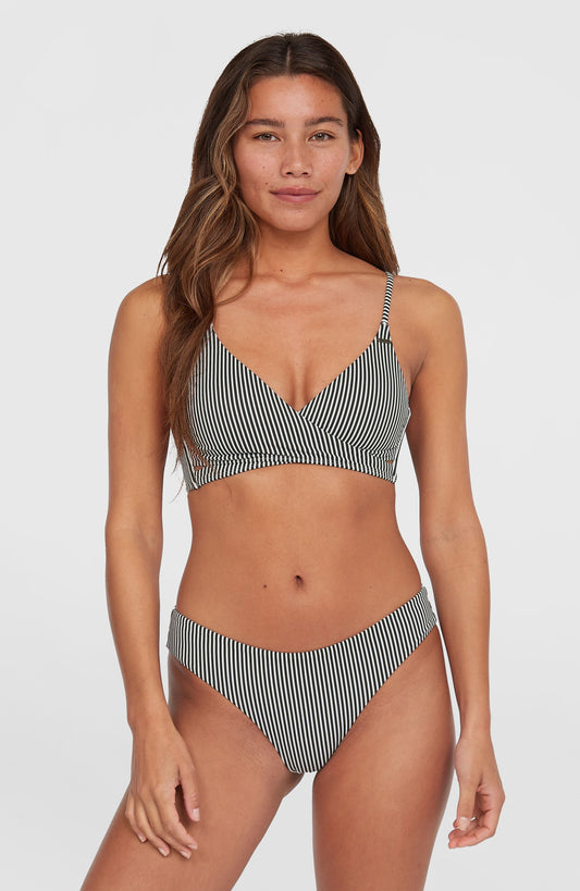 Essentials Baay Maoi Bikini Set Women - Black Simple Stripe