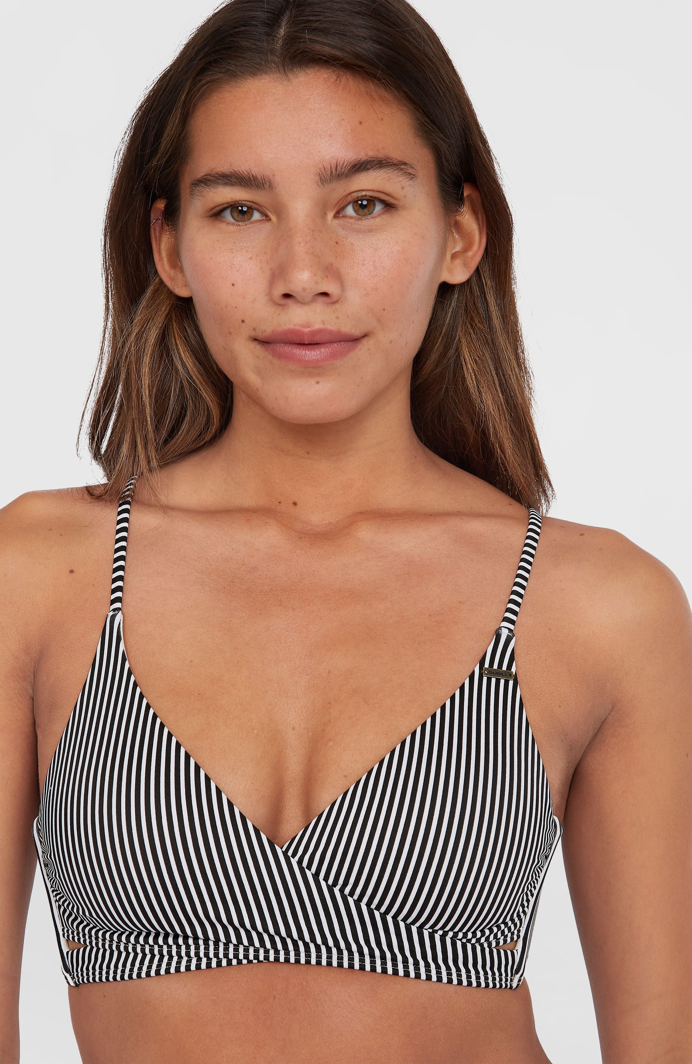 Essentials Baay Maoi Bikini Set Women - Black Simple Stripe