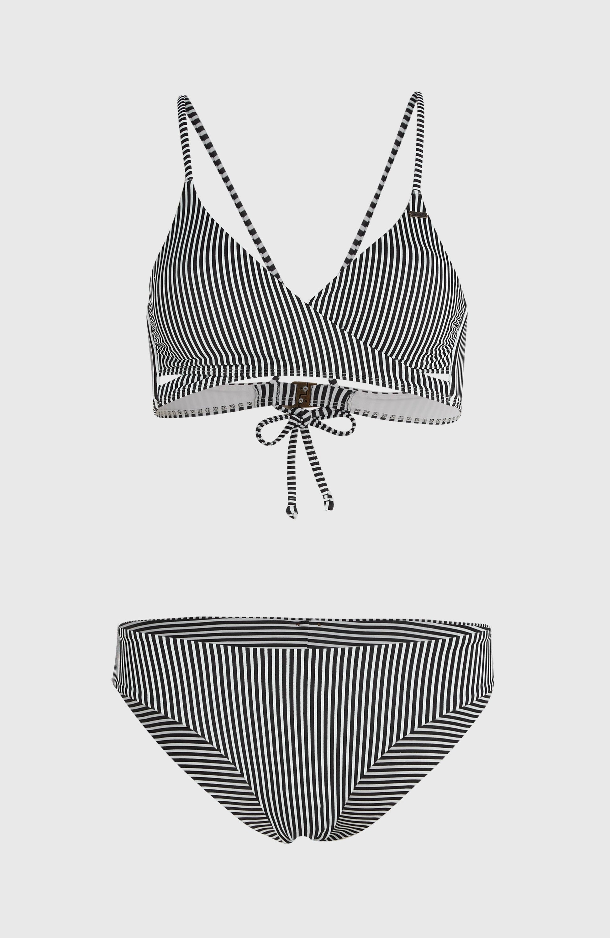 Essentials Baay Maoi Bikini Set Women - Black Simple Stripe