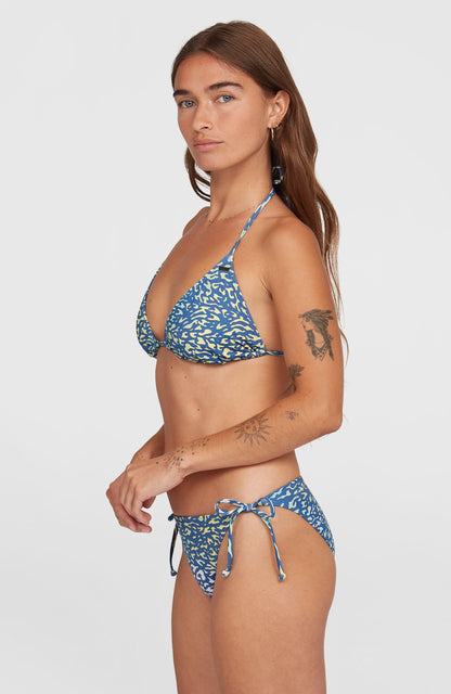 Essentials Capri Bondey Bikini Set Women - Yellow Animal Blur